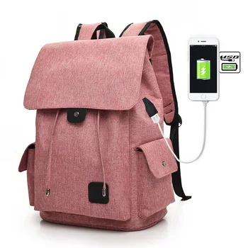 Pro Dospívající Studenty Dívky Školní Taška Tisk Batoh Ženy Batohy Cestování Bagpack Hot Nabíjecí USB Notebook Batoh