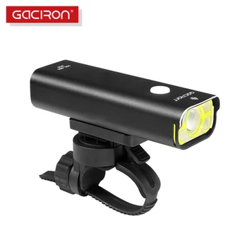 Gaciron IPX6 Vodotěsné Cyklistika Hlavu Světlo, Pochodeň 800Lm USB Nabíjecí Kolo Přední Světlo Silniční Kolo MTB Řídítka Baterku