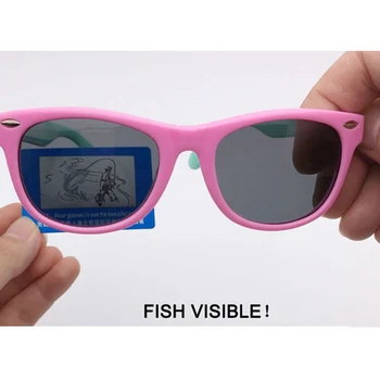 Letní Roztomilý Polarizační Dětské sluneční Brýle Flexibilní, Děti, sluneční Brýle pro Baby Dívky Chlapce Brýle Děti festival Gafas UV400