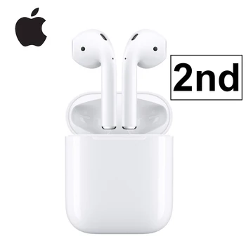 Apple AirPods 2. s Případě Nabíjení Bluetooth Bezdrátová Sluchátka Bass Sluchátka Tóny Připojit Siri pro iPhone, iPad, Mac, Apple Watch