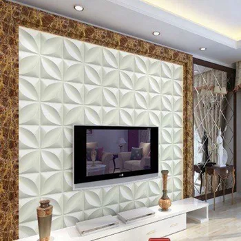 30x30cm 3D dlaždice panel plísně omítka zeď 3D samolepky na zeď obývací pokoj tapety nástěnné Vodotěsné 3D samolepka na Zeď Koupelna Kuchyně