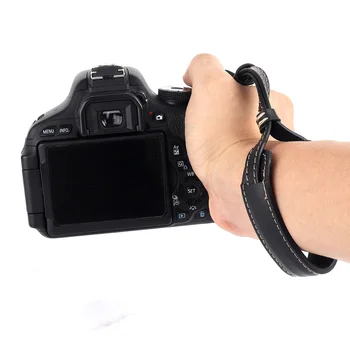 Fotoaparát Popruh PU Kůže Kamera Zápěstí Hand Strap Grip Pro Panasonic Lumix DMC-GX80 DMC-GX85 GX85 GX80 GH5L GH4 GH5 GH5GK GX850 G9