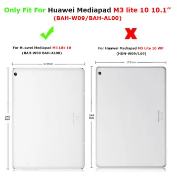 Kožené Pouzdro Pro Huawei MediaPad M3 Lite 10 10.1 
