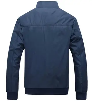 Kvalitní Pánské Bundy 2019 Muži Nové Příležitostné Bundy, Kabáty, Jarní Regular Slim Sako Kabát pro muže Velkoobchod Plus velikost Q6110