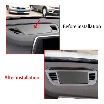 Car dashboard reproduktor samolepky dekorace Pro BMW f47 f48 X1 X2 série výškový reproduktor, audio reproduktor center tlumení vnější plášť