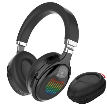 Led Světlo Bezdrátová Sluchátka Bluetooth Sluchátka Skládací Redukce Šumu Bass Stereo Herní Kabelové Sluchátka S Mikrofonem FM MP3