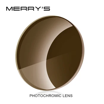 MERRYS Samozabarvovací Série 1.56 1.61 1.67 Předpis CR-39 Pryskyřice Asférické Brýle, Čočky, Krátkozrakost Brýle Objektivu