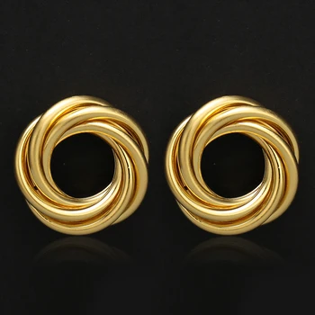 Zlatá Barva Korálek Šperky sady dolar tvaru Přívěsek/Náhrdelník/Míč Náušnice pro Ženy Arabské/Afrika Etiopské Šperky