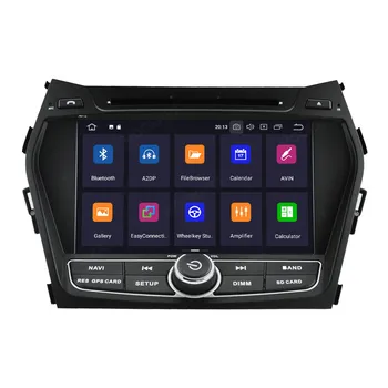DSP android 10.0 auto dvd multimediální přehrávač pro Hyundai IX45/Santa Fe -2018 Multimediální Přehrávač, rádio, stereo headunit