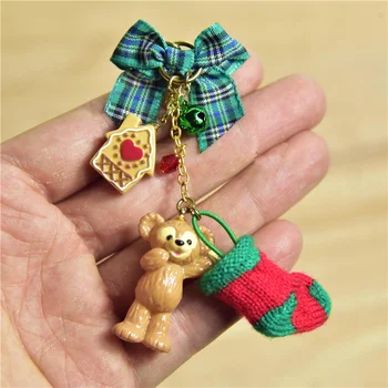 2 ks/lot 4 cm pár duffy medvěd a Shellie Může obrázek hračky, roztomilý duffy kolekce přívěsek hračky