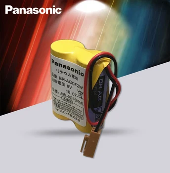 Panasonic Originální 20ks/lot BR-AGCF2W Lithium 6V 2200mAh PLC baterie baterie s hnědé konektory konektory