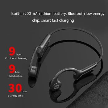 Z8 PRO Kostní Vedení Sluchátka Bluetooth Bezdrátová Sportovní Voděodolná Upgrade Stereo Kostní Vedení Sluchátka