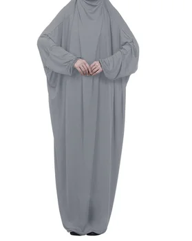 Muslimské Modlitby Oděv Šaty Dámské S Kapucí Plné Krytí Islámské Oblečení Dubaj, Turecko Namaz Dlouho, Thobe Jurken Hidžáb Abaya Šaty