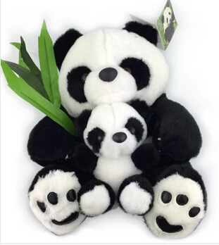 1ks 50cm Roztomilé plyšová Sedící Panda Plyšové Hračky Plné Panda Plyšová Panenka Měkké Krásné Hračky, Dárky pro Děti