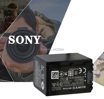 Sony Originální NP-FV70A NP FV70A Fotoaparát Baterie Pro Sony AX700 AX45 60 AX100E AXP55
