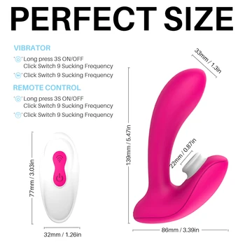 Sání klitorisu G Spot Vibrátor Vibrátor s 10 Výkonnými Režimy Klitorisu Sucker Dobíjecí Klitoris Stimulátor Sexuální Hračky pro Ženy