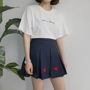 Korejský Styl Dámské T-shirt Harajuku Ženy Pět Čtvrtletí Rukáv T-košile, Ženy, Prodyšné Elegantní Topy Ženské Krásné Dívky Sladké