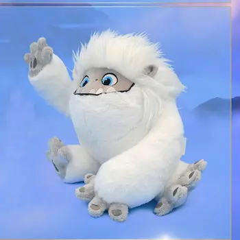 Yeti Plyšová hračka Fluffy Bílé Vlasy Sněhulák monster Vycpaných Zvířat hračky Akční Film, Anime fiutre panenky, hračky pro Děti, Narozeniny