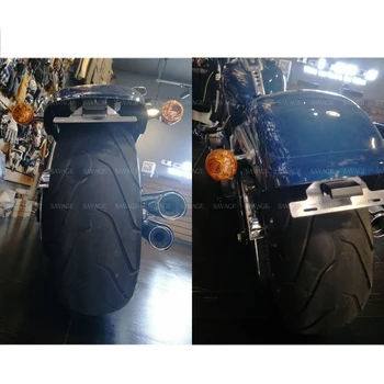 Spz Držák LED Světlo Pro Harley Davidson FAT BOY 2018 2019 2020 CNC Ocas Uklizené Desku Držák na Motocykl Příslušenství