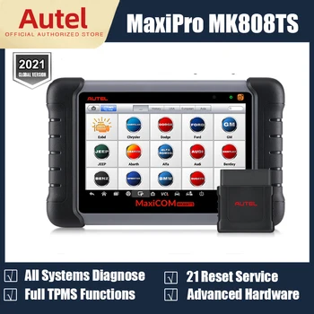 Autel MaxiCOM MK808TS MK808BT OBD2 Skener, Auto Diagnostické Scan Nástroj Pro Auto OBD 2 TPMS Senzor Programování PK MK808 MP808TS