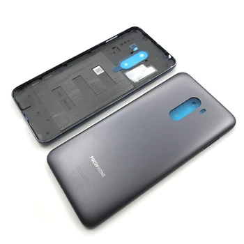 Nové Pro Xiaomi POCOPHONE F1 Zadní Kryt Baterie Dveře Pouzdro s boční tlačítka Opravy Dílů