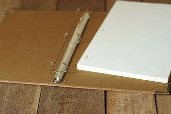 Nové Velké velikosti A4 Prázdné loose-leaf notebook ručně malované graffiti ruční kraft DIY foto album Papíru Řemeslo scrapbooking sady