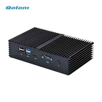 Qotom Pfsense AES-NI Mini PC s Core i3 i5 i7 procesor, 6 Intel Gigabit síťové Karty, Sériové, Fanless Mini PC PFSense