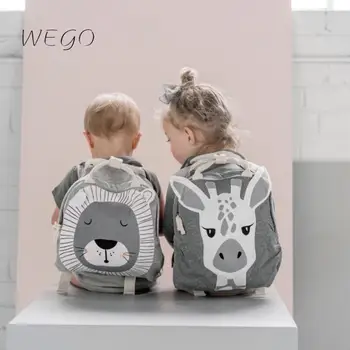 2020 Nordic Děti Batoh Zvířat Design Dívky Chlapci Batoh, Batole, Děti, Školní Tašky, Školky Kreslený Králík Zvířata Bag