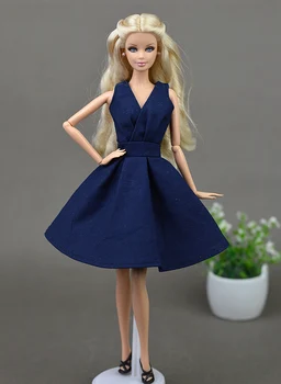 Doll Šaty Klasické Večerní Šaty Čistě Ruční Šaty pro Panenky Barbie Pro 1/6 BJD Panenka Dárek Panenku Příslušenství Dívka Dary