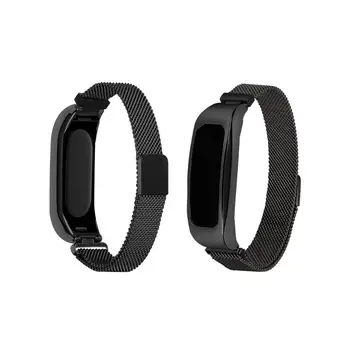 Chytrý náramek Watchband Móda z Nerezové Oceli Náhradní Magnetický Popruh Pásmo pro Huawei 3e/Honor Band 4 Běží na Verzi