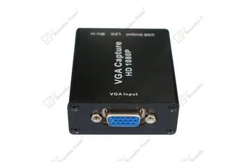 VGA na USB Video Capture Kartu Sledování Videa Podpora Nahrávání OBS/Potplayer 1080P Drive-Zdarma High-Definition Kvalitě Obrazu