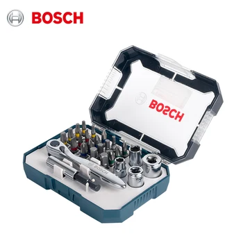 Bosch 26 ks Šroubovák Bit Nastaven Elektrický Šroubovák Bit Ratchet Klíč Šroubovák