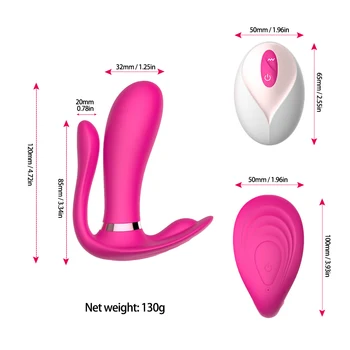 Nositelná Butterfly Vibrátor, Vibrátor, Dospělý Sex Hračky pro Ženy G Spot Klitoris Stimulátor Bezdrátové Dálkové Ovládání Vibrátor Kalhotky