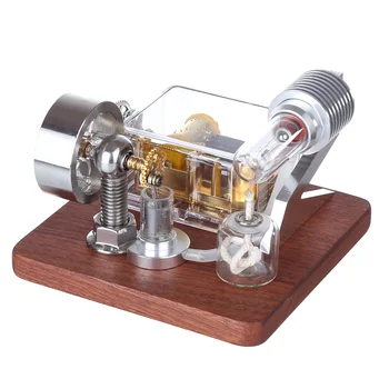 Stirlingův Motor Model Rotující Mechanické Hudby Kolonce Věda Experiment Motor Hračka, Dospělí Muži Motoru Modely Koníčky
