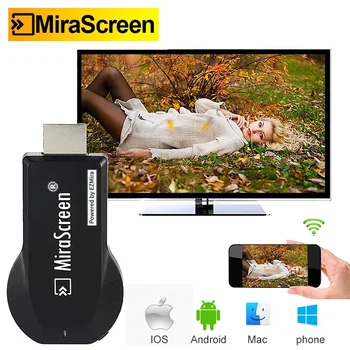 M2 Pro TV stick Wifi Display Přijímač Anycast DLNA, Miracast, Airplay Zrcadlení Obrazovky HDMI-kompatibilní Adaptér Mirascreen Dongle