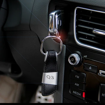 Pro Audi Q3 8U RS Quattro Q3 Znak Odznak Logo Klíčenka Auto klíčenka Key Ring Auto Příslušenství Auto Styling