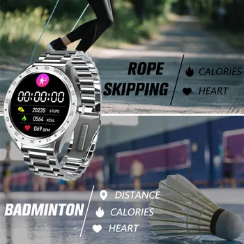 F13 Full Screen Touch Muži Oceli, Chytré Hodinky, Sportovní Srdeční Frekvence, Krokoměr, Fitness Tracker Vodotěsné ip68 Smartwatch