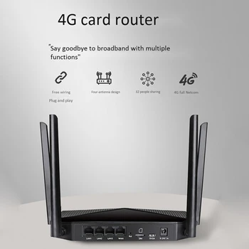 4G Bezdrátový Směrovač Podnikové Třídy Domů 3G modul Plug-In Karta, Wifi K připojení na Cpe Sledování Mobilní