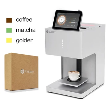 Káva tiskárny inkoustové kazety mohou být použity v kávě, zlato a matcha