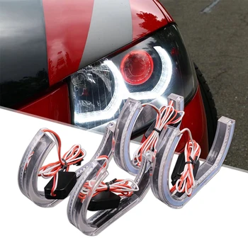 FORAUTO LED Angel Eyes Auto Denní Běžící Světlo poziční Světla DRL Pro BMW E90 E92 E93 F30 F35 E53, E60, Auto Příslušenství