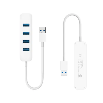 Xiaomi 4 Porty USB3.0 Hub s Stand-by Napájení Rozhraní USB Hub Extender Rozšíření Konektor Adaptér Pro Tablet Počítač