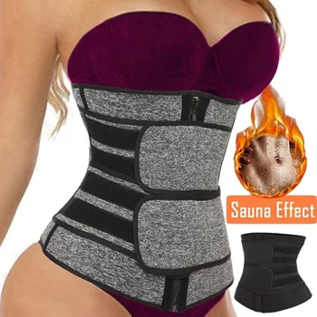 Ženy Shapewear Neoprenové Sauna Pasu Trenér Korzet Potní Pásek pro Ženy, Hubnutí Komprese Zastřihovač Cvičení Fitness