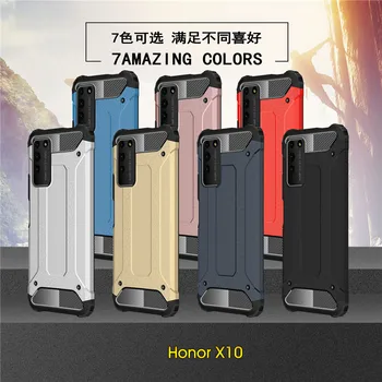 Armor Pouzdro Pro Huawei Honor X10 9X Lite 8C 8X Max 30S 30 Pro Kryt Ochranný Telefon Bumper Pro Huawei Honor X10 8C Případě Funda