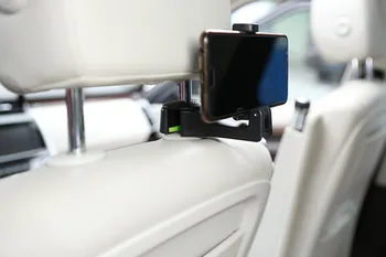 Pro BMW X1 X2 X3 X4 X5 X6 Auto Podhlavník Háčky Multi-funkce Sedadla zadní Držák Telefonu Ramínka