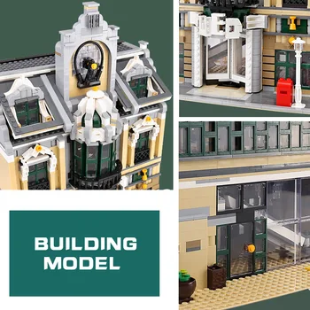 MOC 14248 Streetview Grand Emporium stavět Svatební Síň Model, Stavební Bloky, Cihly Kompatibilní 10211 Hračka Vánoční dárek