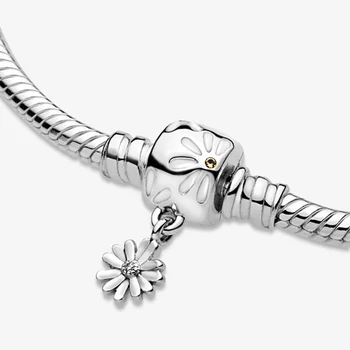 2020 nové stříbrné 925 originální 925 Stříbrné Mušle Spona Náramek Růžové Zlato Had Řetěz Fit Pro Ženy DIY Šperky velkoobchod
