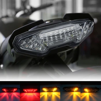 Pro YAMAHA MT09 MT10 FZ09 Tracer-2016 MT 10 MT 09 2017 příslušenství Motocykl Brzda, blinkr zadní Světlo Integrované Led