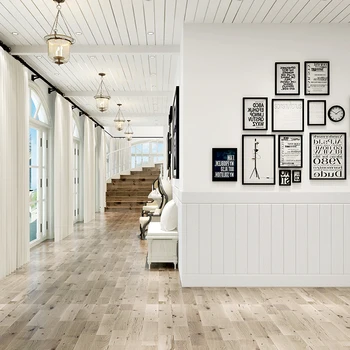 3D Dřeva, Obilí Samolepka na Zeď Home Dekor Pěny Vodotěsné Zeď Kryjící Samolepící Tapety pro Obývací Pokoj Dekorace