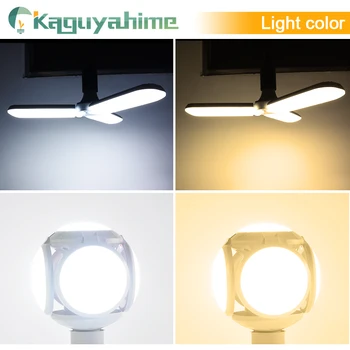 Kaguyahime 1/2ks LED Fotbalový Žárovka E27 40W AC 85-265V Skládací Žárovka E27 Lampa Reflektor Bombilla LED Světla Pro Domácí LED Žárovka E27