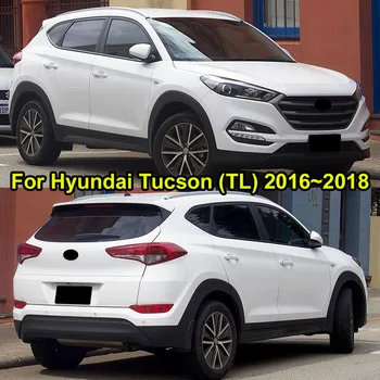 Pro Hyundai Tucson TL 2016 2017 2018 Chrome Boční Zrcátko Zadní Spoiler Mlhové Světlo Ventilace Spínače Kryt Čalounění, Dekorace Car Styling